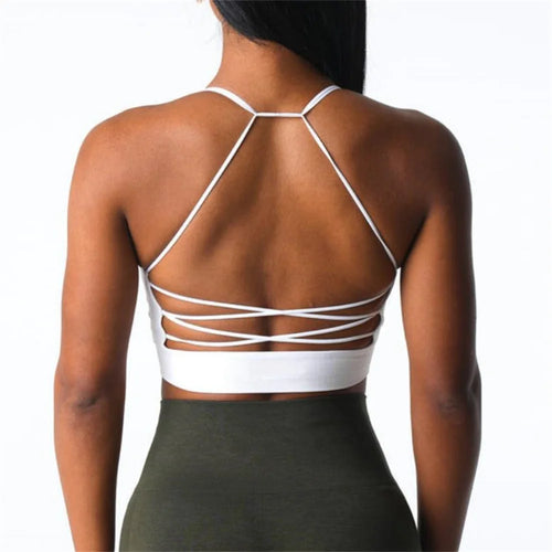 Women's Cross Strap Sport Top