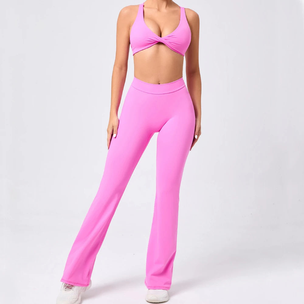 Vital Seamless Scrunch Flare Leggings